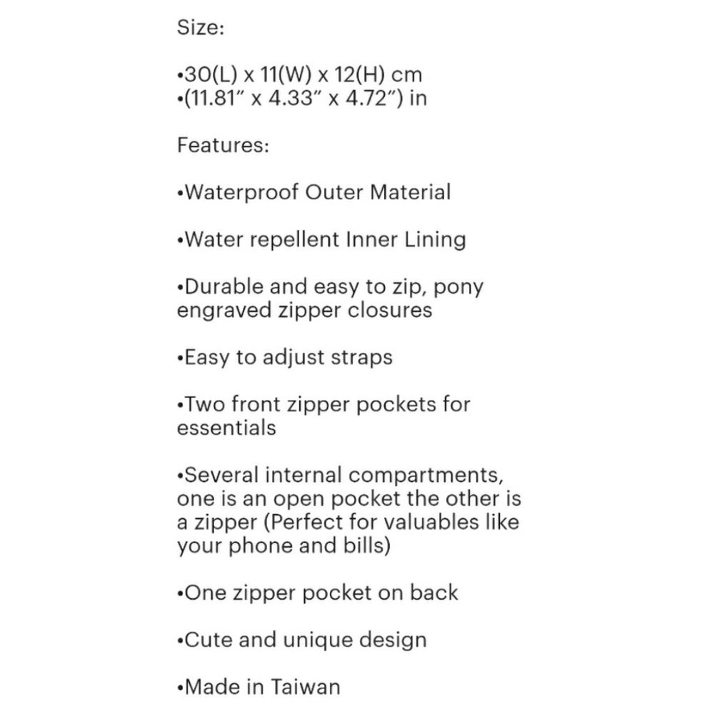 Waterproof Corgi Large Fanny Pack Crossbody Sling - Picture 4 of 12